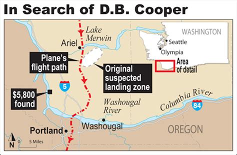 This burial site was ~30 km. D.B. Cooper: America's Only Unsolved Skyjacking | Historic ...