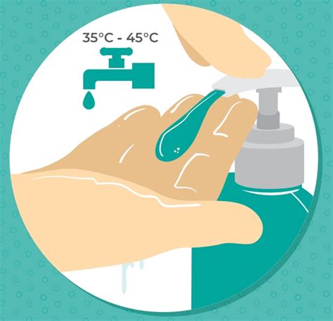 According to the centers for disease control and prevention, water can be warm or cold. The 7 Steps of Hand Washing | The Training Terminal