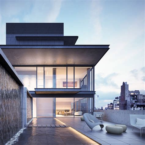 Images Of The Penthouse At Tadao Andos Residential Complex In New York
