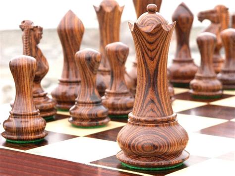 4 5 King ChessBaron Contemporary Staunton Rosewood Triple Chess