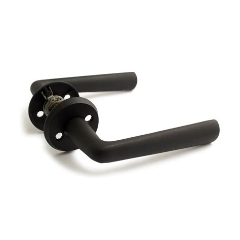 Door handle black, Exterior, Model Seattle - Black Door Handles - VillaHus