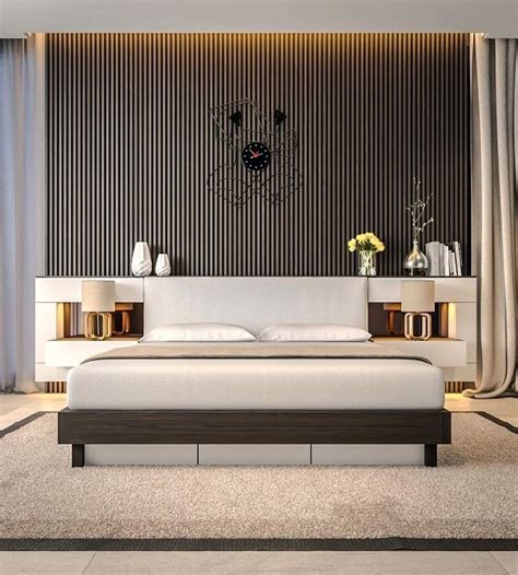 Oct 07, 2020 · the pops of blue shown in this update by myhome design and remodeling are subtle yet effective. modern bedroom colors modern bedroom feature wall ideas ...