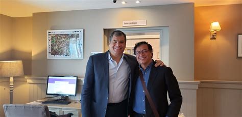 Gustavo Petro Y Rafael Correa Se Unen Para Construir La Agenda
