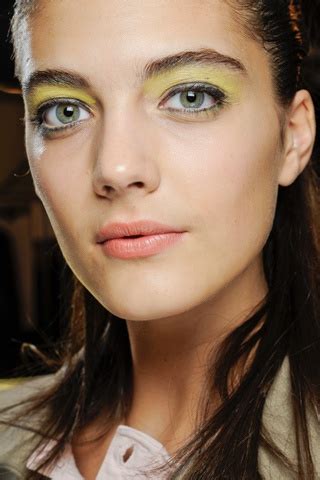 Sunny bright. Fall 2012 Narisco Rodriguez | Iconic makeup looks ...