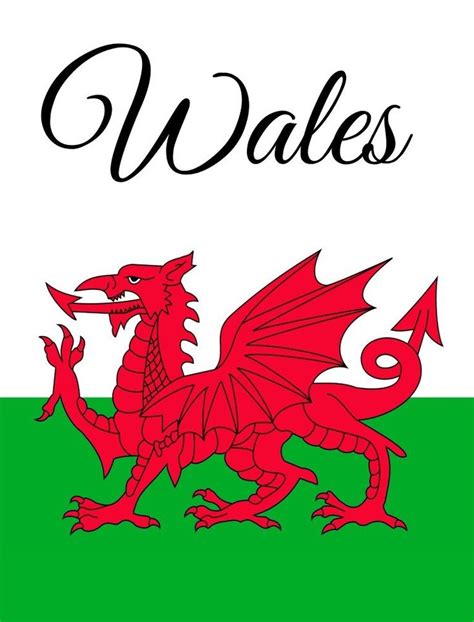 Welsh Flag Welsh Flag Wales Flag Flag