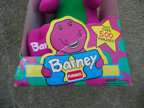 Barney Doll Playskool With Box 1845792431