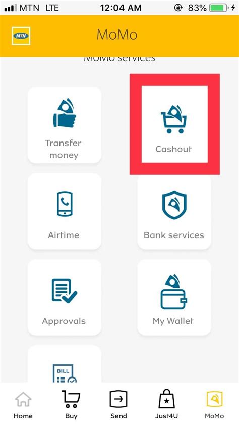 How To Withdraw Money From Your Mtn Mobile Money Wallet Using The My