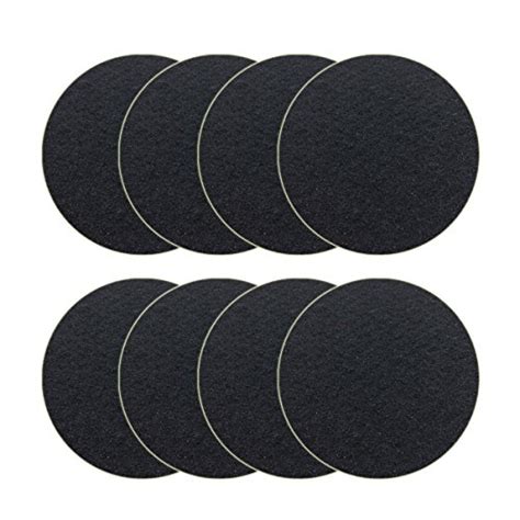 One sight 7.25inch filters for kitchen compost bin charcoal filter replacement activated. 8 Pack Kitchen Compost Bin Charcoal Filter Replacements ...