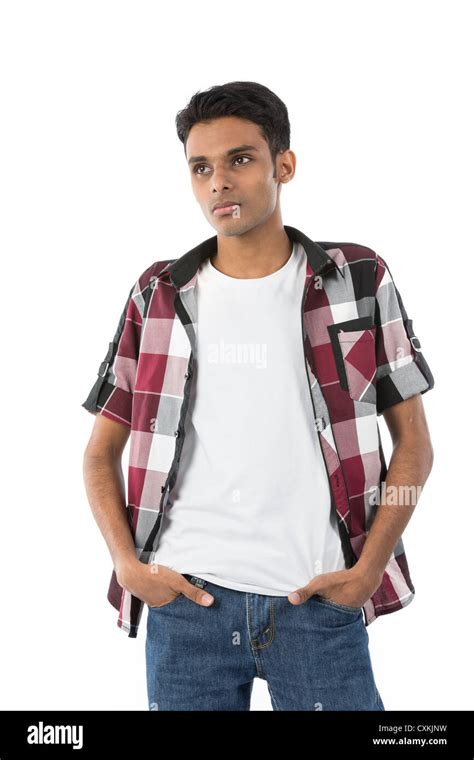 Indian Adult Man Standing Pose Hi Res Stock Photography And Images Alamy