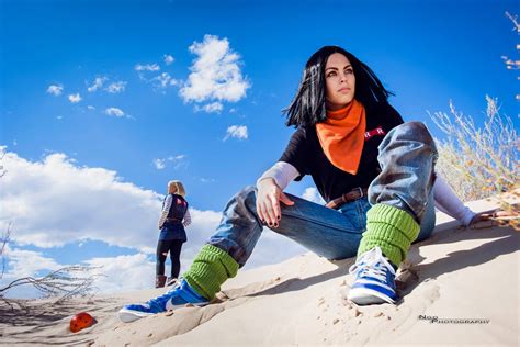 Elarte Cosplay Dragon Ball Android 17 And 18 Cosplay