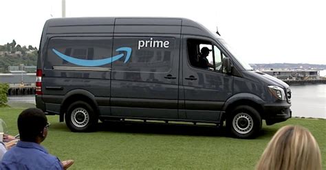 Amazon Getting In The Delivery Business With Prime Branded Vans Cbs