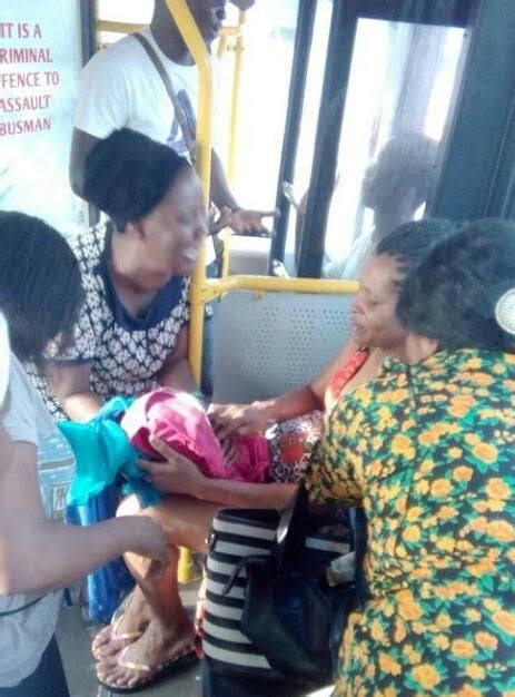 Woman Gives Birth Inside Brt Bus In Lagos ~ Information Rules
