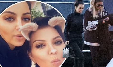 Kim Kardashian Celebrates Mothers Day With Her Mom In La
