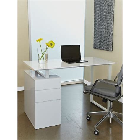 This White Storage Desk Is The Perfect Space Saver For Those Going Back