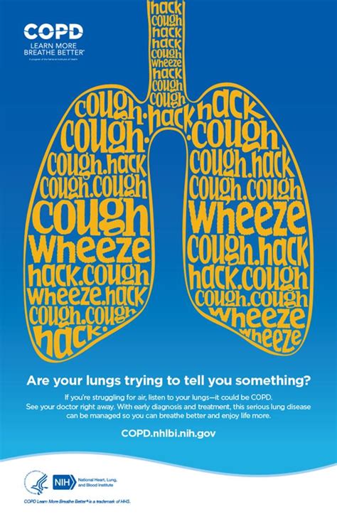 Copd Learn More Breathe Better Poster Nhlbi Nih