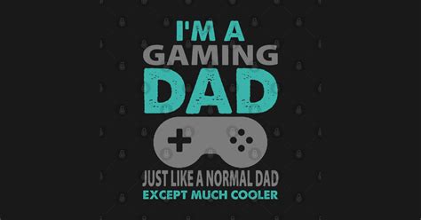 Gaming Father Gamer Dad Dad Sticker Teepublic