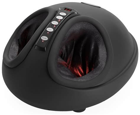 Shiatsu Foot Massager With Air Compression Customizable Sessions And Heat Therapy