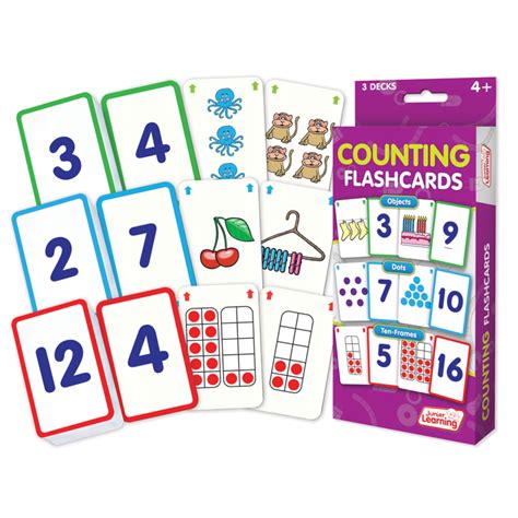 Counting Flash Cards Bundle Of 5