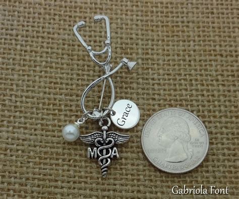 Ma Medical Assistant Pin Personalized Ma Medical Assistant Etsy
