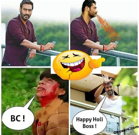 Happy Holi Memes Whatsapp Oh Yaaro