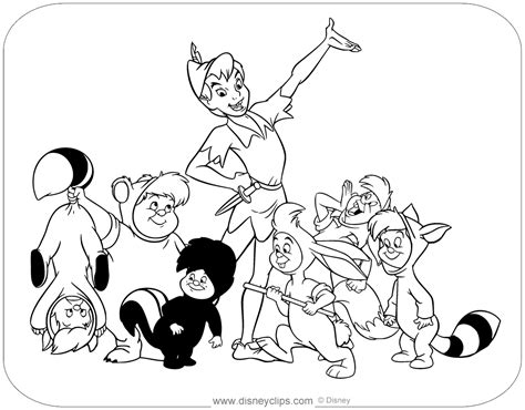 Coloring Pages Peter Pan Coloring Page The Best Porn Website