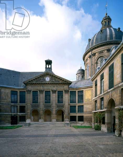 College Des Quatre Nations Institut De France 23 Quai Conti Paris 6