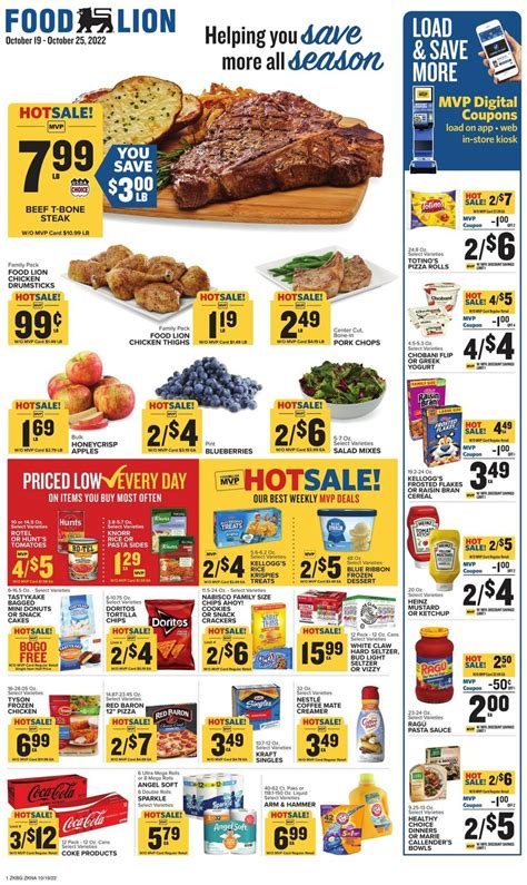 Food Lion Ad Circular - 10/19 - 10/25/2022 | Yulak