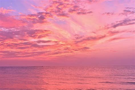 Glorious Sunrise In Pink Photograph By C Sev Photography Pixels