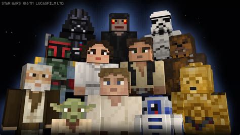 Star Wars Skins Bring The Force To Minecraft Star Wars Ts