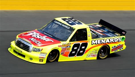 He has now won a race in all three national series, becoming the 36th driver in #nascar history to accomplish the feat. 2013 Camping World Trucks Series Paint Schemes Team #88 ...