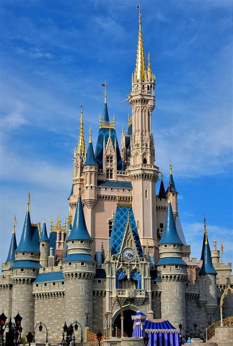 Cinderella Castle At Magic Kingdom In Orlando Florida Encircle