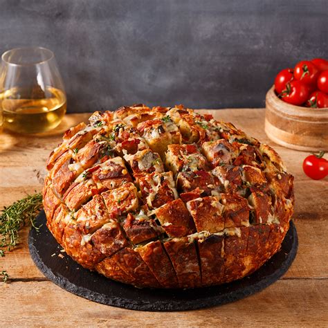 Pain farci au fromage lAncêtre et pancetta