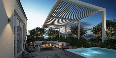 Penthouse Terrace Roof Residential Design By Domestic Design Visual