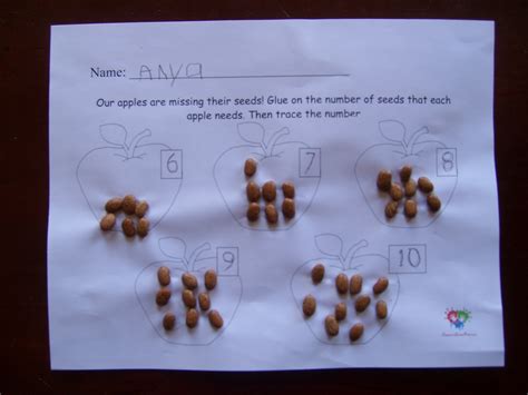 Animals, barbie, cartoons, plants, disney, education, lol surprise, mandalas, marvel coloring pages. Chipman's Corner Preschool: Apple Seed Counting