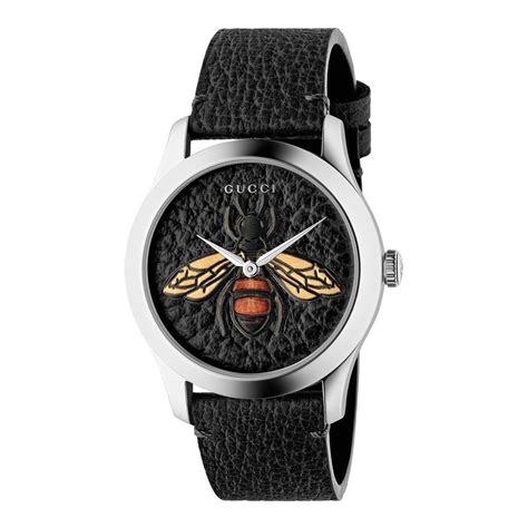 Gucci Ya1264067 Womens G Timeless Black Quartz Watch