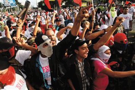 Sandinistas impiden con golpes manifestación de opositores La Nación