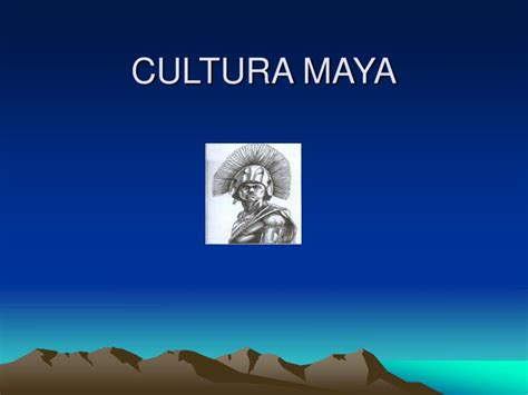 Ppt Cultura Maya Powerpoint Presentation Id5754846