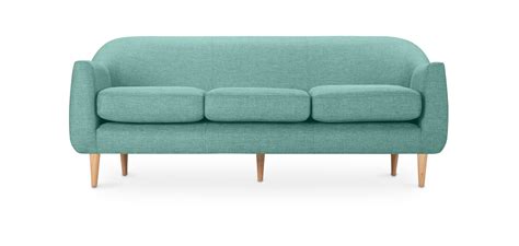 Buy Scandinavian Design Penny 3 Seater Sofa Yellow 58392 In The Uk