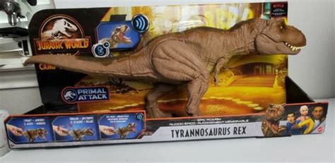 Mattel Jurassic World Camp Cretaceous Epic Roarin Tyrannosaurus Rex