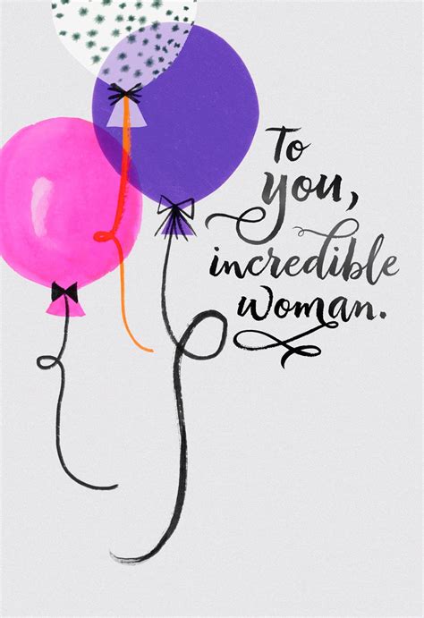 Shop funny birthday for old women greeting cards from cafepress. Jill Scott Balloons for an Incredible Woman Birthday Card ...