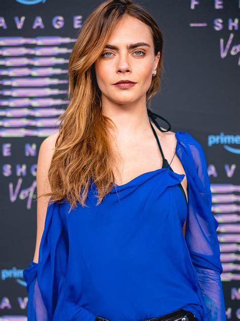 Model And Actress Cara Delevingne Defends Posing For Topless Photos To Show Off New Arm Tattoo