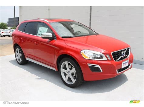 2013 Passion Red Volvo Xc60 T6 Awd R Design 81349420 Photo 9 Car Color Galleries
