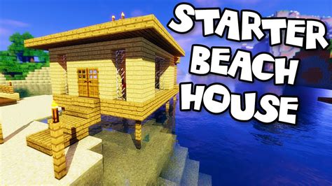 Awesome Little Beach House in Minecraft! - Build Tutorial 