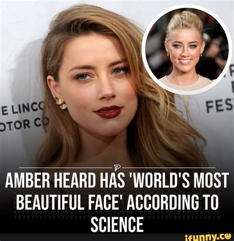Amber Heard Has Worlds Most Beautiful Face According Ifunny