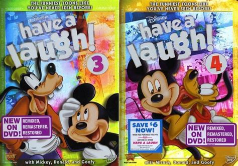 Have A Laugh Volume 3 And 4 Dvd Review Samplers Of Disneys Animated