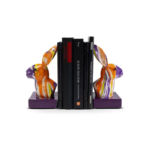 Buy Rabbit Holi Bookend Set Of Two Online In Uae Chattels And More