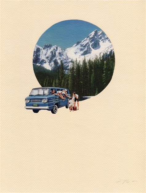 Road Trip 1 By Amy Alice Thompson On Artfully Walls Collage Design