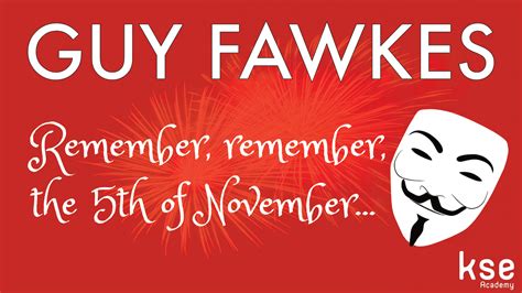 Guy Fawkes ¿quién Fue Y Qué Celebramos El 5 De Noviembre