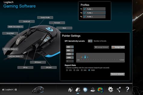 G502 hero features an advanced optical sensor for maximum tracking accuracy, customizable rgb lighting, custom game profiles, from 200 up to 25 fine tune mouse feel and glide to your advantage. Driver Logitech G502 8.58.183 (32-bit) - JalanTikus.com
