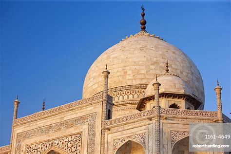 The Taj Mahal Mausoleum Eastern Stock Photo